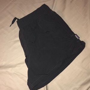 Patagonia black short shorts